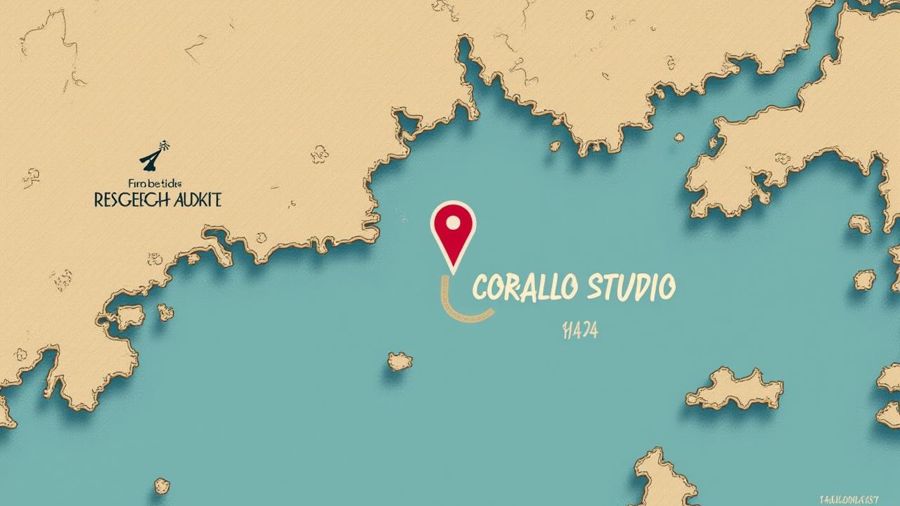Mappa per Corallo Studio a Genova, Italia
